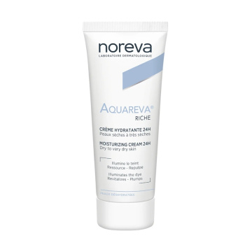 NOREVA, AQUAREVA RICH drėkinamasis-maitinamasis veido kremas, 40ml