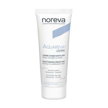 NOREVA, AQUAREVA drėkinamasis veido kremas, 40ml