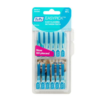 TePe EasyPick M/L wykałaczki z etui, 60 szt.