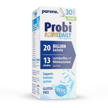 Parene, ProbiActive DAILY kapsulės, N30