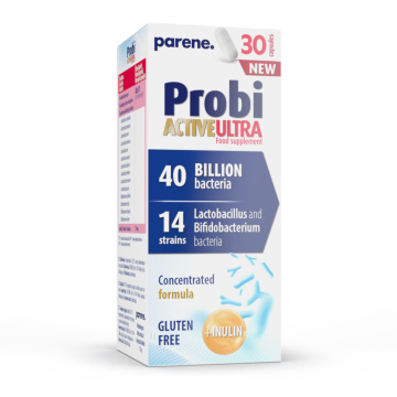 Parene, ProbiActive ULTRA kapsulės, N30