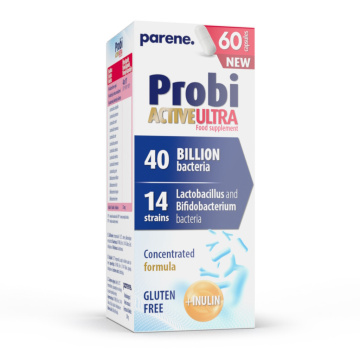 Parene, ProbiActive ULTRA kapsulės, N60