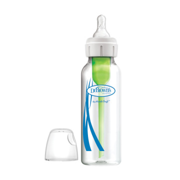 DR.BROWN'S stiklinis buteliukas OPTIONS+ siauru kakleliu, 250ml