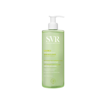 SVR, SEBIACLEAR bemuilis veido prausiklis riebiai odai, 400ml