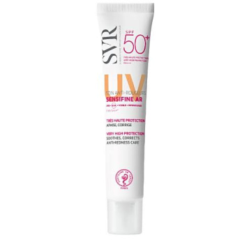 SVR, SENSIFINE AR veido kremas nuo saulės raustančiai itin jautriai odai SPF50+, 40ml