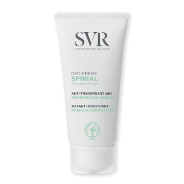 SVR, SPIRIAL kreminis antiperspirantas nuo intensyvaus prakaitavimo, 50ml