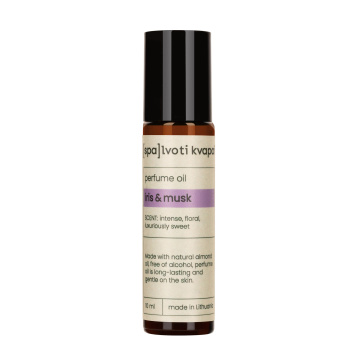 Aliejiniai kvepalai SPALVOTI KVAPAI Iris&Musk, 10ml