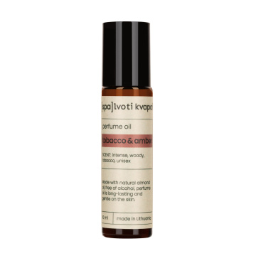 Perfume oil Tobacco & Amber, 10ml