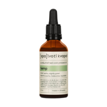 Natūralus grynasis aliejus SPALVOTI KVAPAI Hemp, 50ml