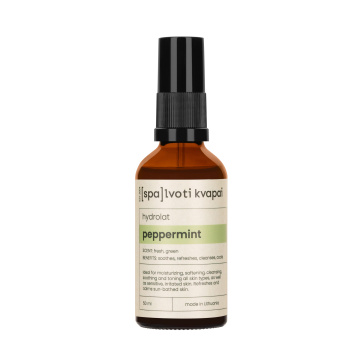 Hidrolatas SPALVOTI KVAPAI Peppermint, 50ml