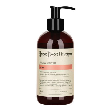 Vartaloöljy SPALVOTI KVAPAI Rose 250ml