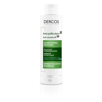 VICHY, šampūnas nuo pleiskanų N/R galvos odai DERCOS ANTI-DANDRUFF, 200 ml