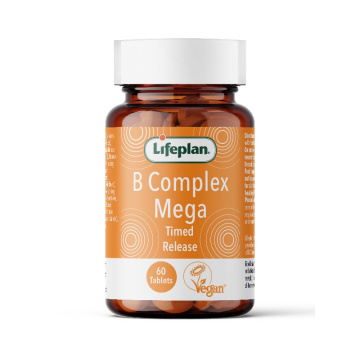 Vitamin B Complex Mega Lifeplan, tabletės, N60