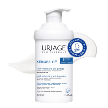 URIAGE, XEMOSE C8+ universalus minkštinamasis kremas 400ml
