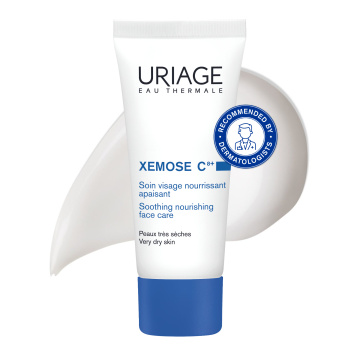 URIAGE, XEMOSE C8+ VISAGE veido kremas, 40ml