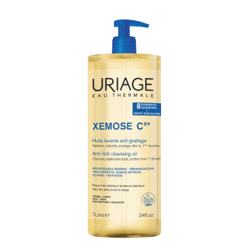 URIAGE, XEMOSE C8+ HUILE aliejinis prausiklis veidui ir kūnui, 1 l