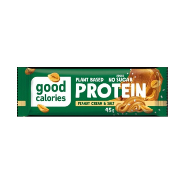 Good Calories -proteiinipatukka suolatuilla maapähkinöillä ja taateleilla, 45 g