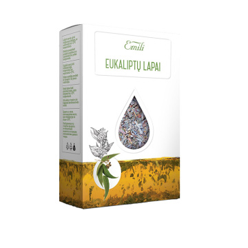 Eukaliptų lapai (Folium Eucalypti) 40g Emili - Trumpas galiojimas