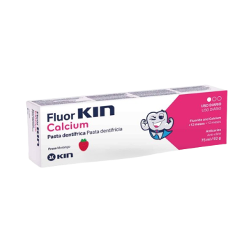 KIN Dantų pasta FLUOR CALCIUM 75ml