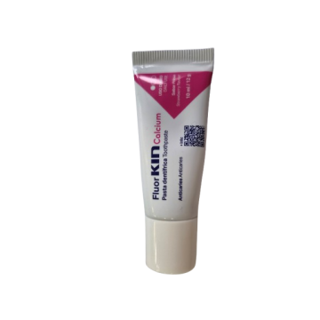 Mėg. KIN Dantų pasta FLUOR CALCIUM vaikams, 10ml