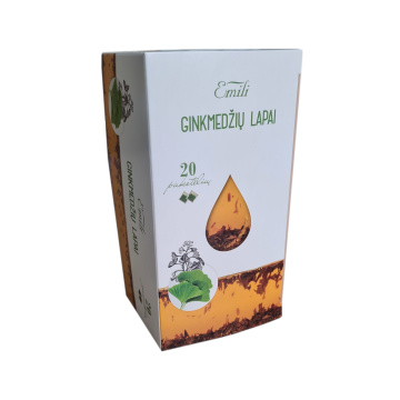 Ginkmedžių lapų arabata (f. Ginkgo) 1,5g N20 Emili