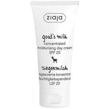 ZIAJA, ožkų pieno koncentruotas veido kremas SPF20, 50ml