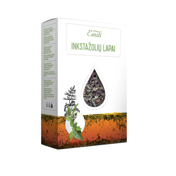 Inkstažolių lapai (Folium Orthosiphonis) 40g Emili