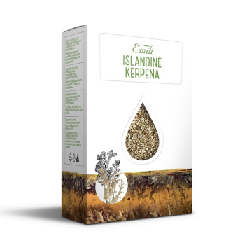 Islandinės kerpenos (Centr. Islan.) 40g Emili