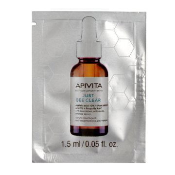 Mėg, APIVITA JUST BEE CLEAR veido serumas, 1,5ml
