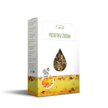 Medetkų žiedai (fl. Calendulae) 40g Emili