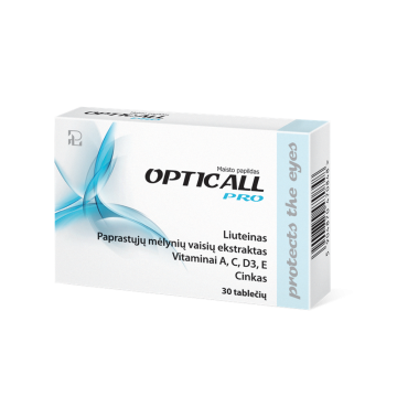 OPTICall PRO tab. maisto papildas, N30