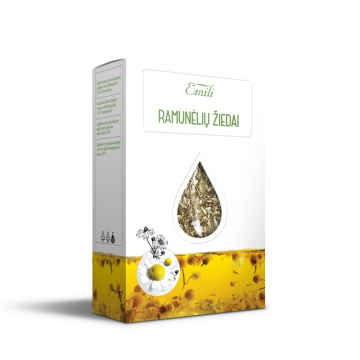 Ramunėlių arbata (fl. Chamomillae) 40g Emili