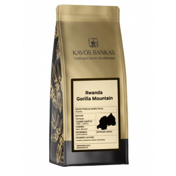 KAVA Rwanda Gorilla Mountain, vidutinio malimo, 250g