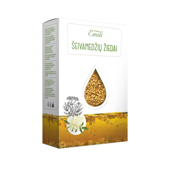 Šeivamedžių žiedai (Flores Sambuci) 40g Emili