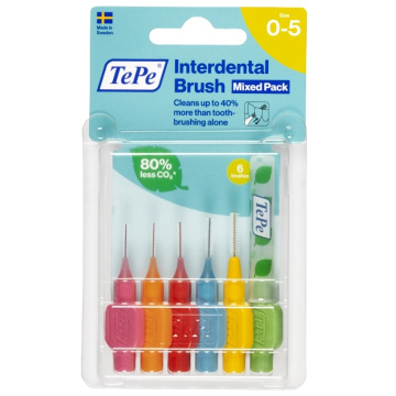 TePe Interdentaalharjad Mix N6, blister