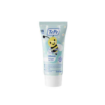 TePe Dantų pasta DAILY BABY, 0-6 metų vaikams, be skonio, 15ml