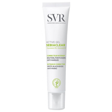 SVR, SEBIACLEAR ACTIVE veido gelis-kremas, 40ml