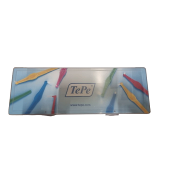 TePe, dėžutė visų dydžių Angle tarpdančiams (be tarpd. šep.)