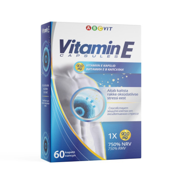 Vitaminas E kapsulės N60