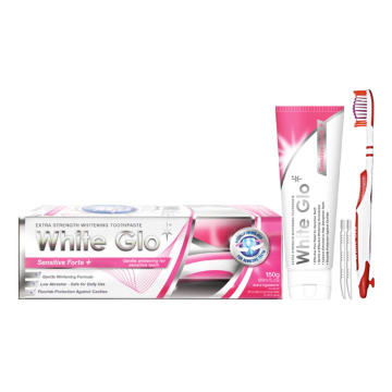 WHITE GLO зубная паста для чувствительных зубов SENSITIVE FORTE+, 150 г