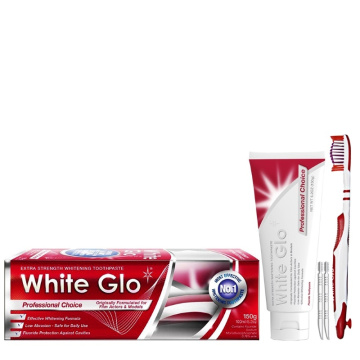 WHITE GLO wybielająca pasta do zębów PROFESJONALNY WYBÓR, 150g