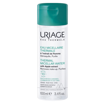 URIAGE, valomasis micelinis vanduo mišriai ir riebiai odai, 100ml