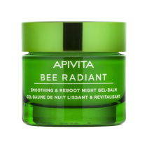 APIVITA BEE RADIANT NIGHT naktinis veido gelis-balzamas, 50ml