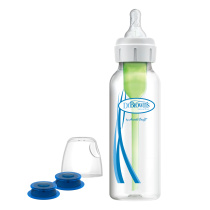 DR.BROWN'S plastikinis buteliukas siauru kakleliu su spec. paskirties vožtuvu, 250ml