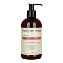 Suihkugeeli SPALVOTI KVAPAI Tobacco&Amber, 250ml