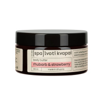 Ķermeņa sviests SPALVOTI KVAPAI Rhubarb&Strawberry, 100ml
