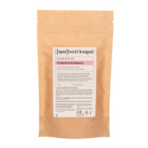 Infused bath salt Rhubarb&Strawberry, 400ml