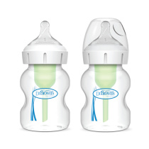 DR.BROWN'S plastikiniai buteliukai OPTIONS+ plačiu kakleliu, 150ml, 2 vnt.