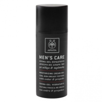 APIVITA MEN'S CARE drėkinamasis veido kremas-gelis vyrams, 50ml