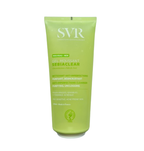 SVR, SEBIACLEAR bemuilis prausiklis, 200ml